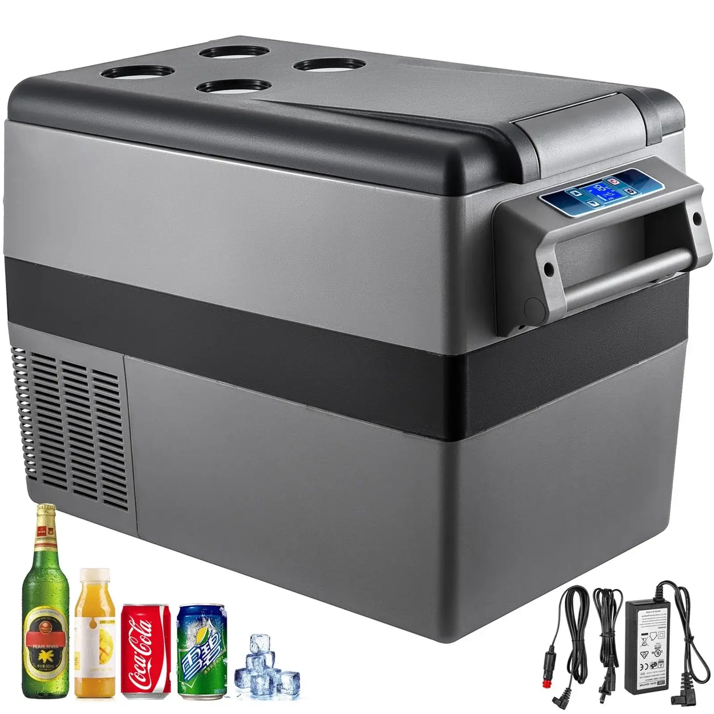 Réfrigérateur de voiture Mini-réfrigérateur Congélateur Compresseur portable Glacière